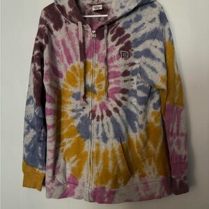 PINK Victoria's Secret Multicolor Fleece Jacket and Pant Set